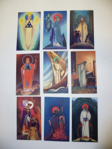 Set of Religious Postcards by Richard King
